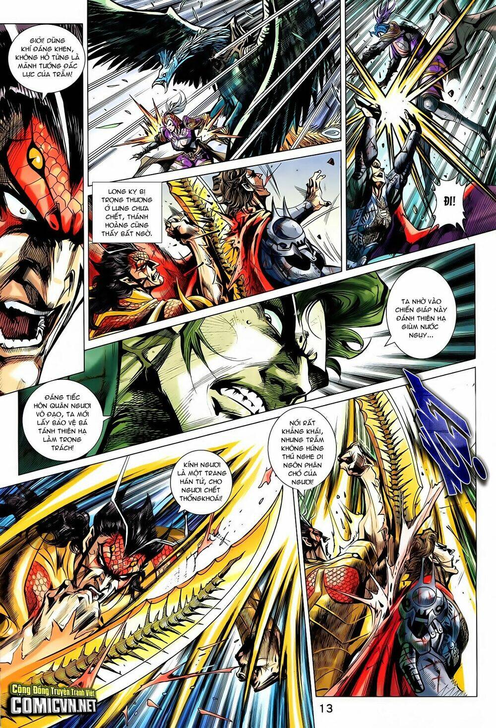 thần binh vấn thiên chapter 31 11