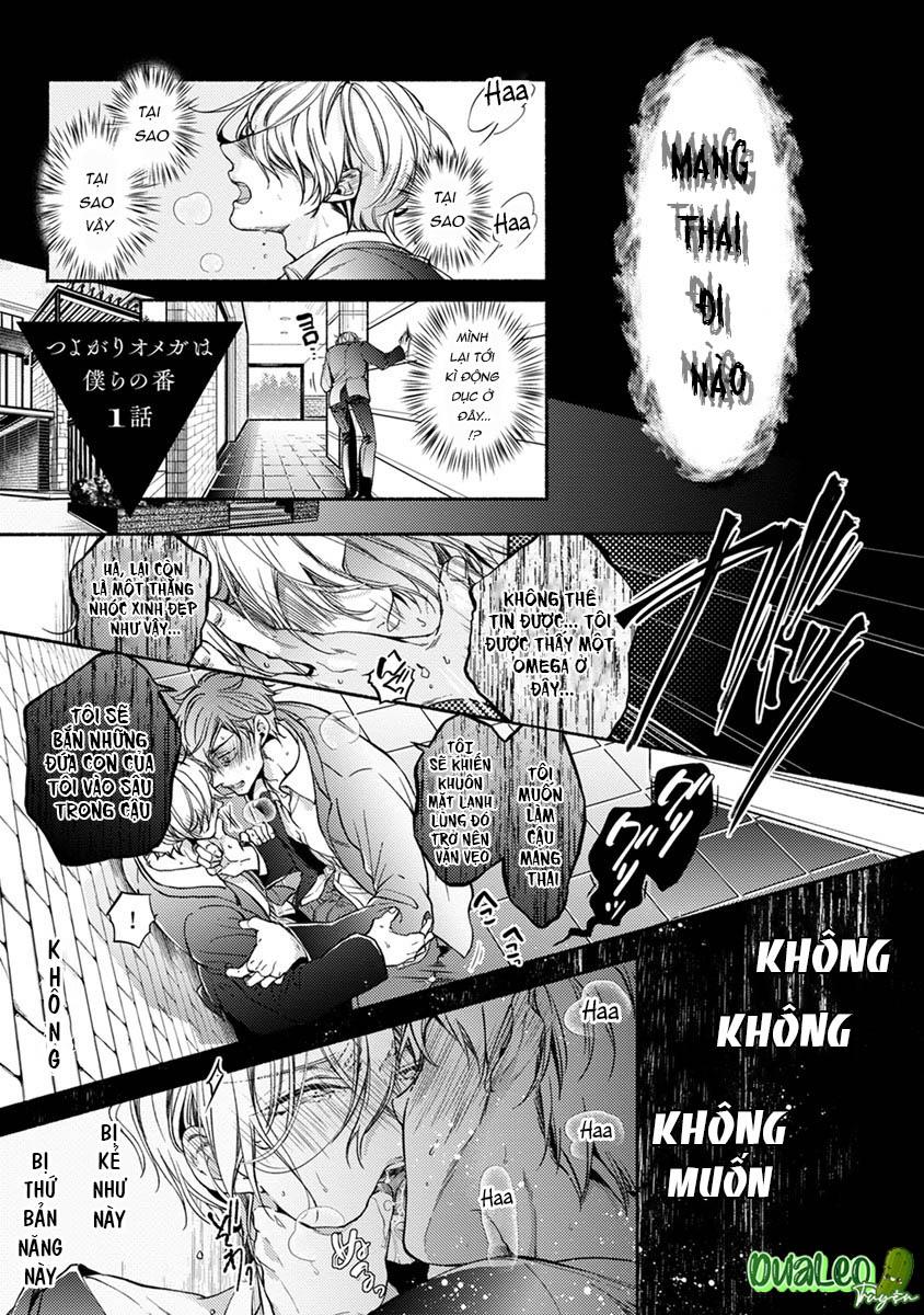 omega giả vờ kiên cường đó là bạn tình của tôi chapter 1 5