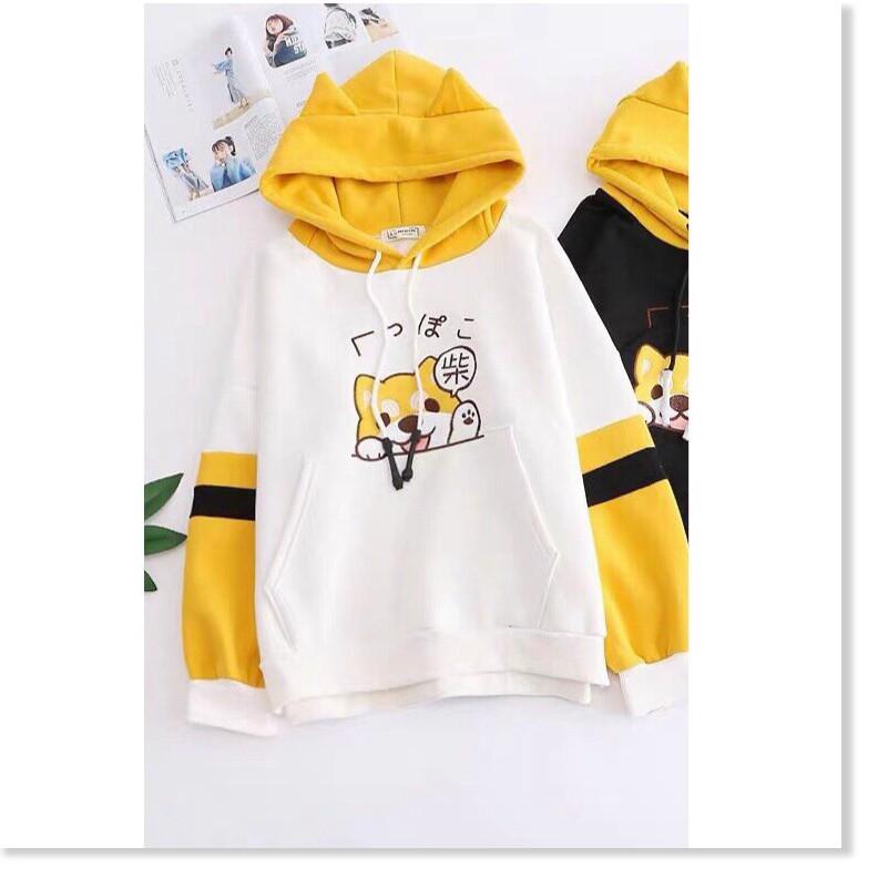 ÁO KHOÁC HOODIES,FROM RỘNG Y HÌNH,CHẤT LIỆU VÃI THOÁNG MÁT,THIẾT KẾ HỌA TIẾT XINH XẮN TRANG NEMO 36 FASHION