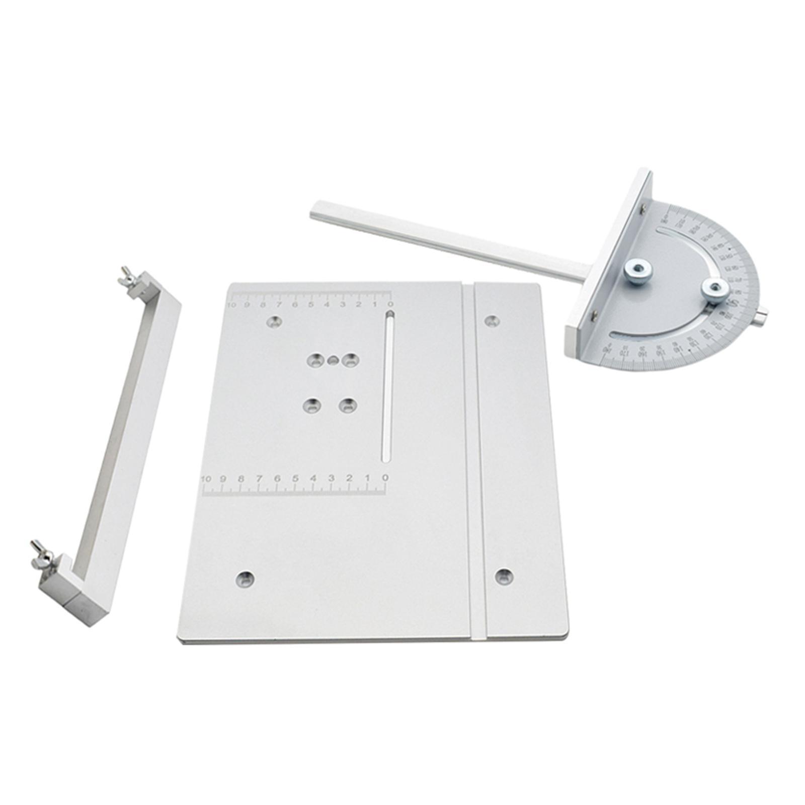 Aluminum Alloy Table Saw Panel Circular Saw Table Pedal- for Woodworking Carpenter