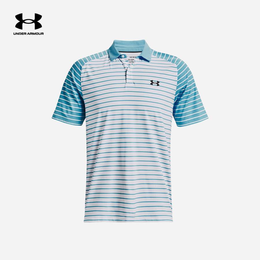 Áo tay ngắn thể thao nam Under Armour Iso-Chill Mix Stripe Polo - 1370092-481