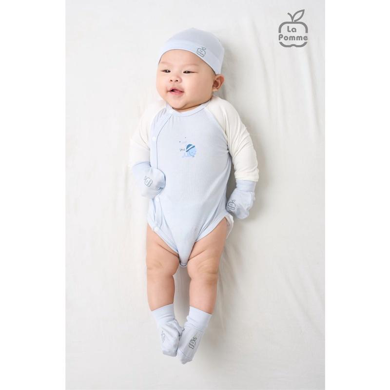 Body Chip Dài Tay La Pomme Puppy - Xanh bạc hà 2