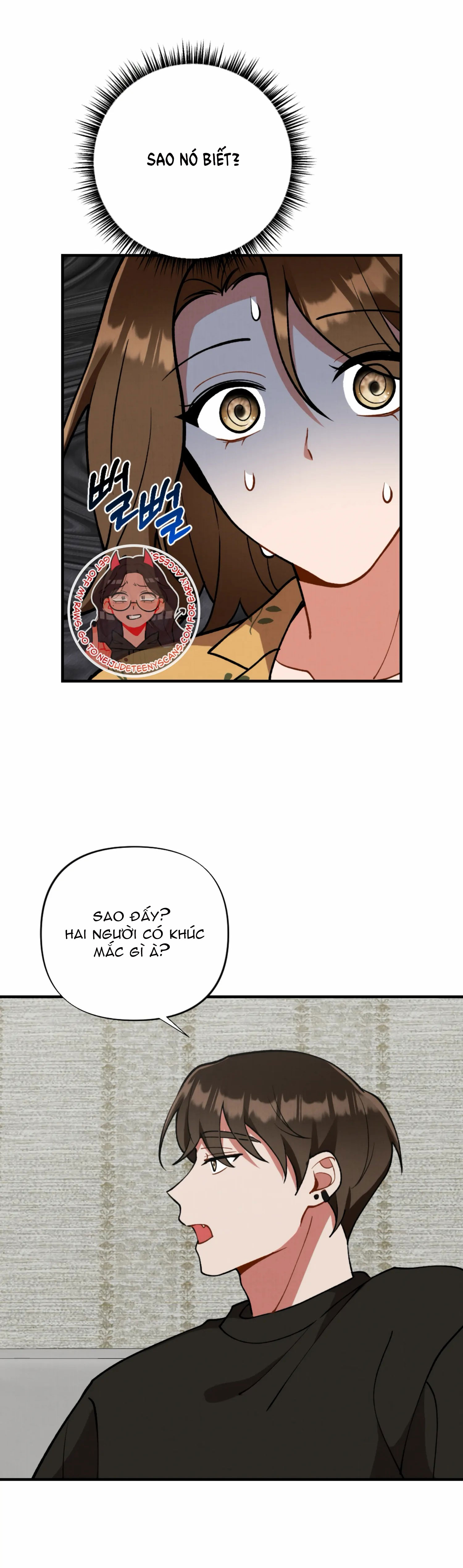 [18+] bạn của em trai không thể to như vậy! chapter 6.2 18