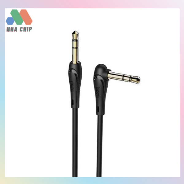 Cáp kết nối Audio 3.5mm AUX Hoco UPA14 chất lượng cao -2M ( Màu ngẫu nhiên)- Hàng chính hãng