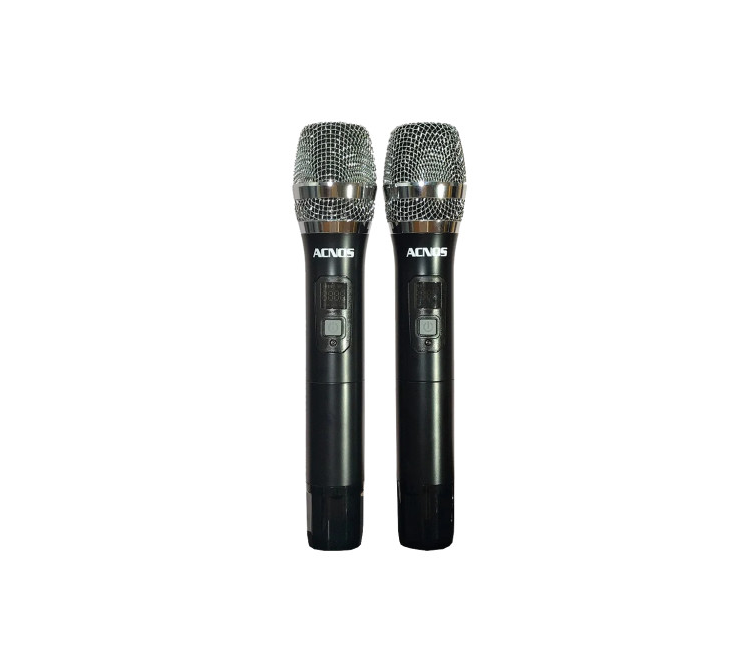 Loa Karaoke Acnos HN447 - Kèm Cặp Micro Không Dây - Hàng Chính Hãng