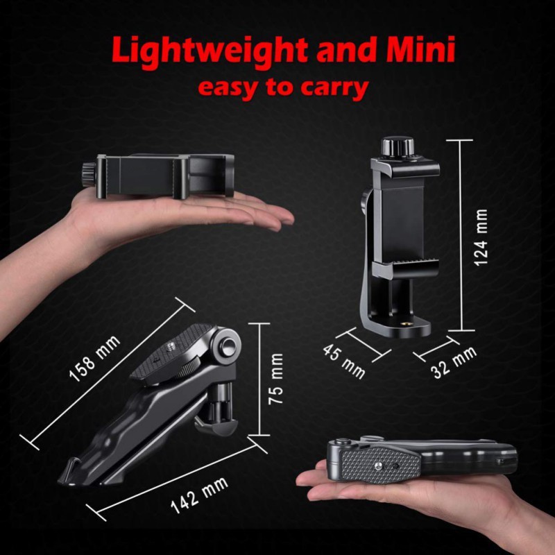 Hand-held mobile phone grip stabilizer video shooting stand Douyin video shooting mobile phone selfie tripod