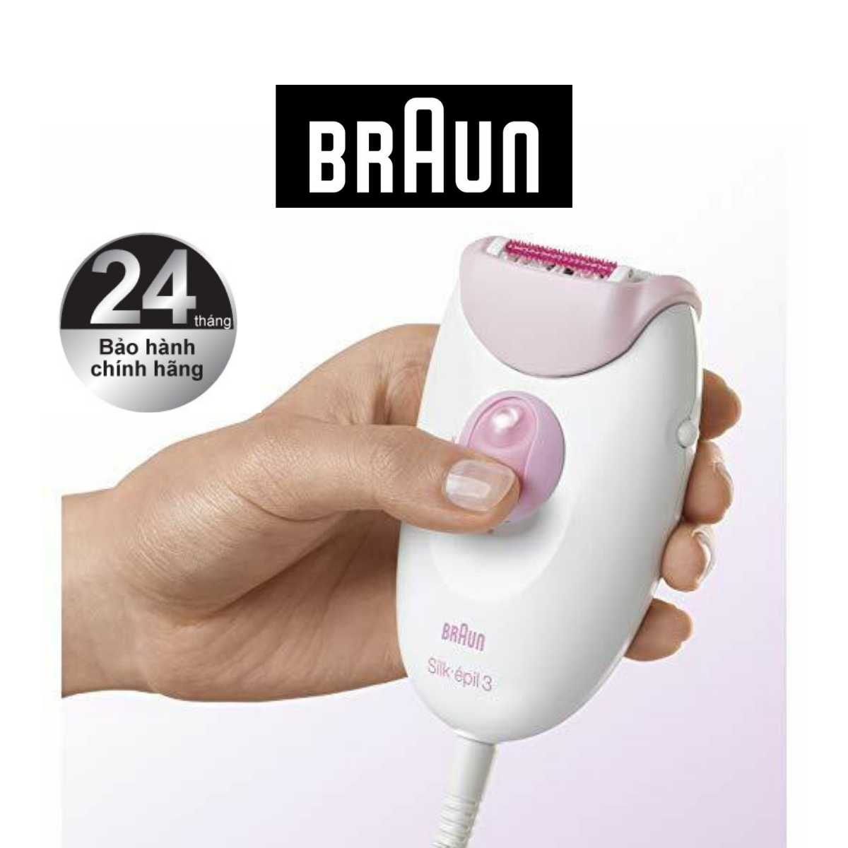 Máy tẩy, nhổ lông Braun 3270 - SX Đức - Hàng chính hãng