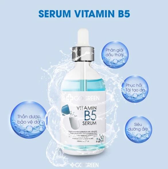 Serum dưỡng ẩm phục hồi da Butiqlab Vitamin B5 100ml