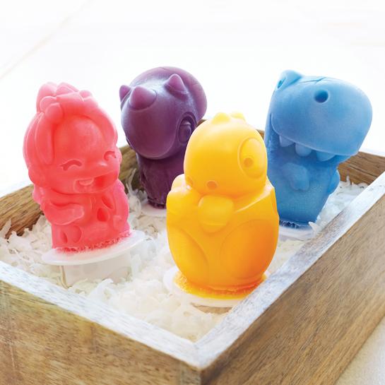 Bộ khuôn kem Dino - 6 khuôn - ZOKU ZK130 - Hàng Chính Hãng