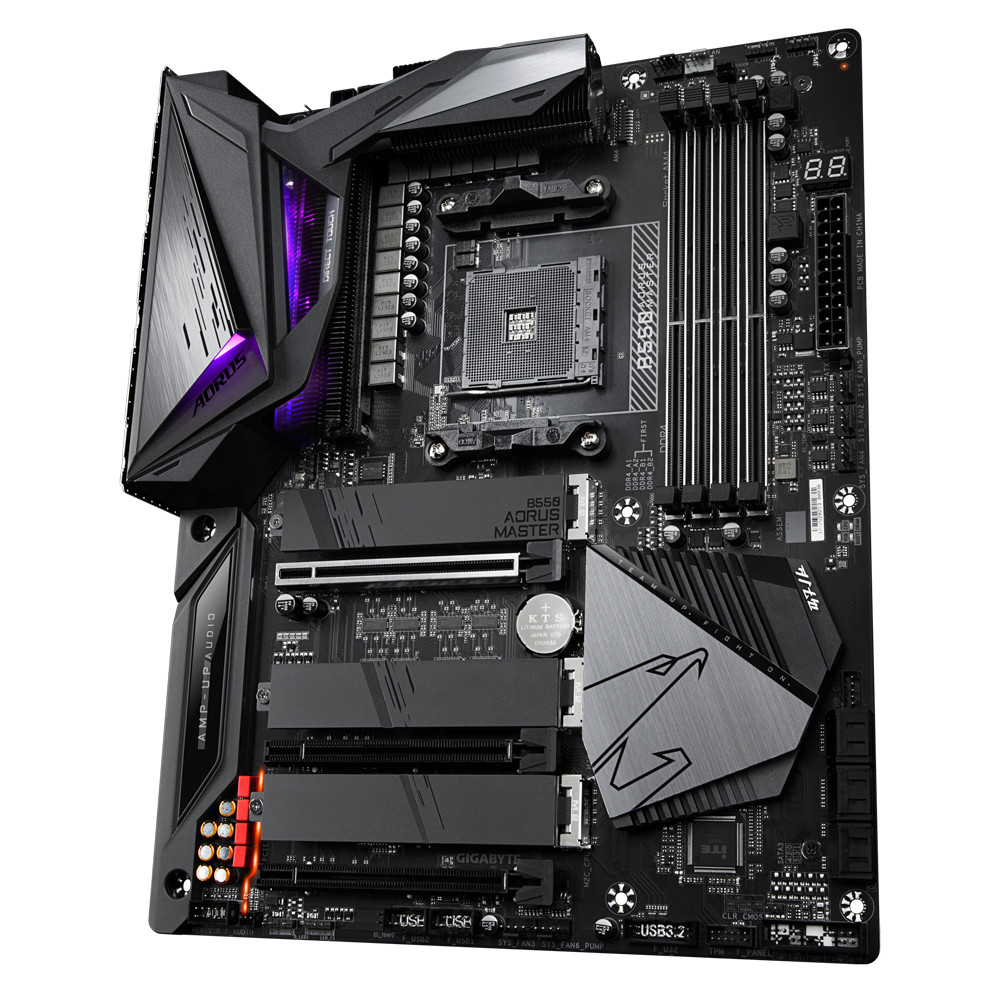 Bo mạch chủ Mainboard Gigabyte B550 AORUS MASTER AMD Socket AM4 - Hàng Chính Hãng