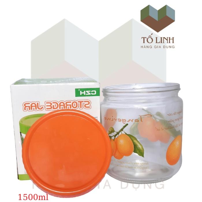 Hủ Keo Bông Thủy Tinh 8120,Hủ Gia Vị