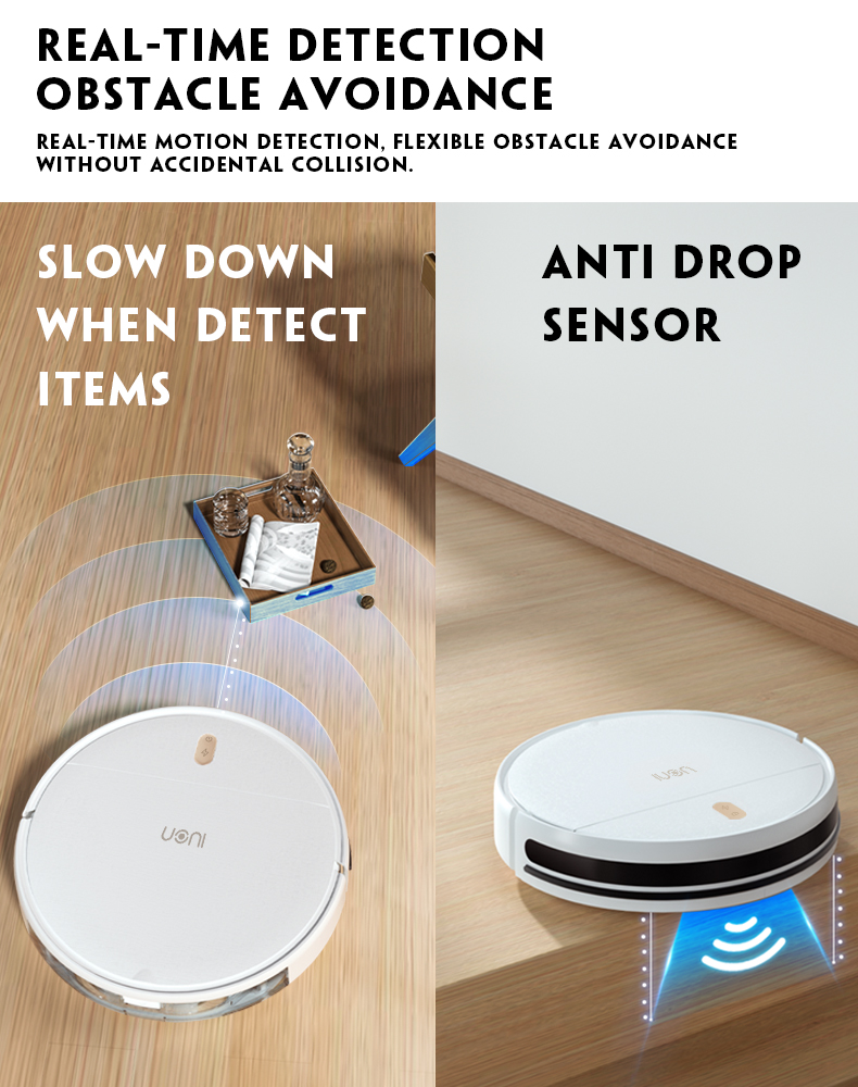 Robot hút bụi thông minh chính hãng Nhật bản Uoni S1- Hàng chính hãng