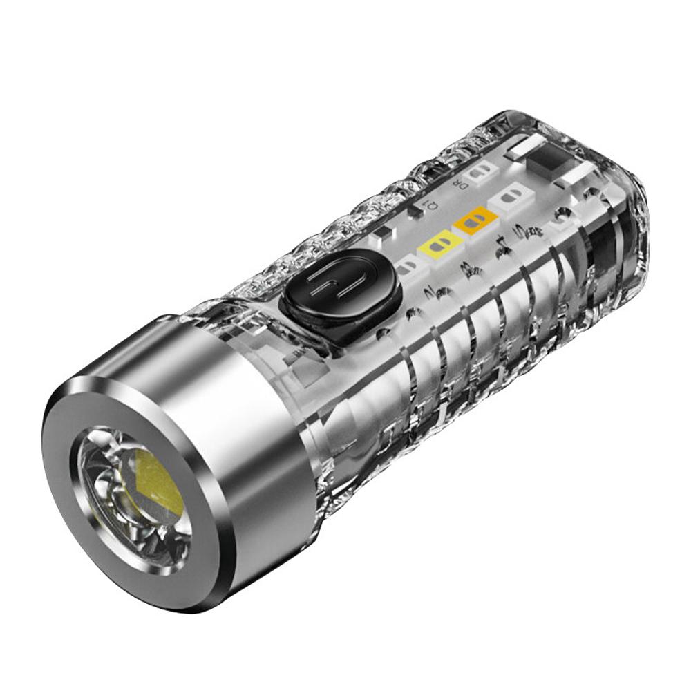 Mini Multi-function High Brightness Keychain Flashlight Outdoor and Home-use Multi-modes Portable Flashlight Light-weight Keychain Light
