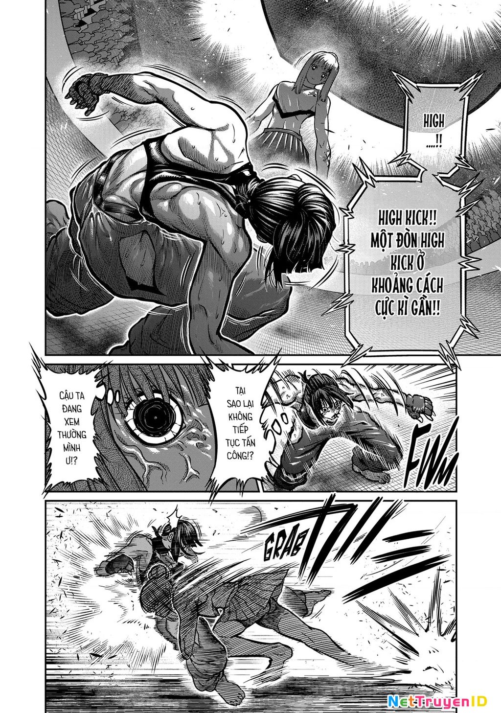 isshou senkin - sàn đấu điên rồ chapter 44 12