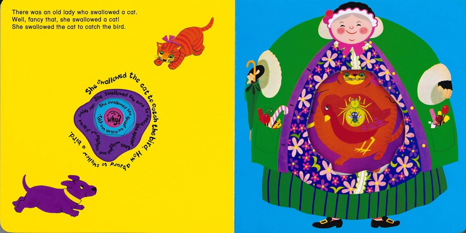 Sách tiếng Anh - There Was an Old Lady Who Swallowed a Fly