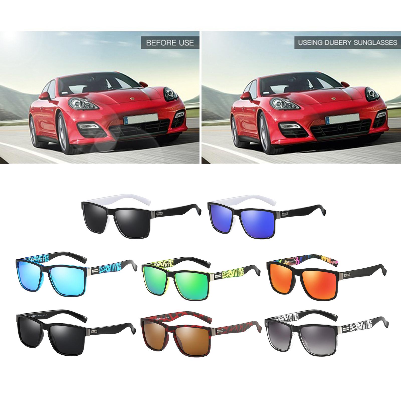 Polarized Cycling Goggles Running Anti-glare Ski Golf Sunglasses Black
