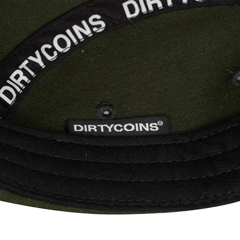 DirtyCoins Nón 5 Panels Cap - Pine Green