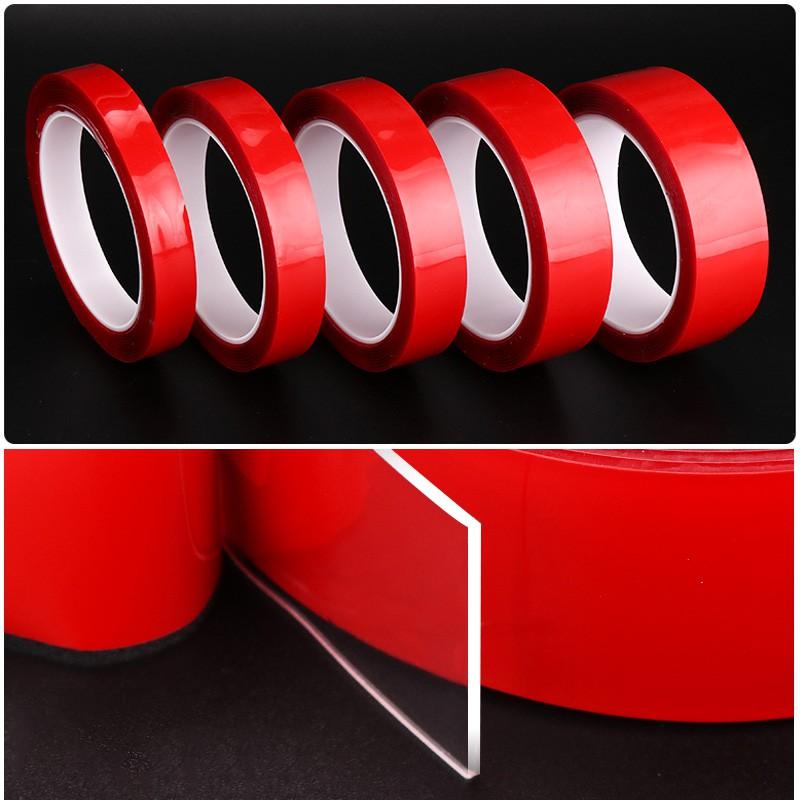 BĂNG DÍNH 2 MẶT LOẠI ACRYLIC TRONG SUỐT, CHỊU NHIỆT, CHỊU LỰC