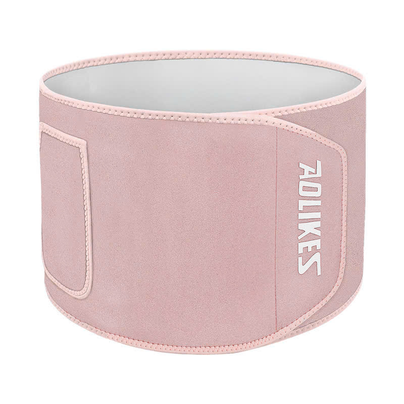 Đai Lưng Tráng Bạc Quấn Nóng Đốt Mỡ Bụng Aolikes AL-7971 Tập Gym Yoga Chạy Bộ, Cho Vòng Eo Thon Săn Chắc, Có Túi Đựng Điên Thoại