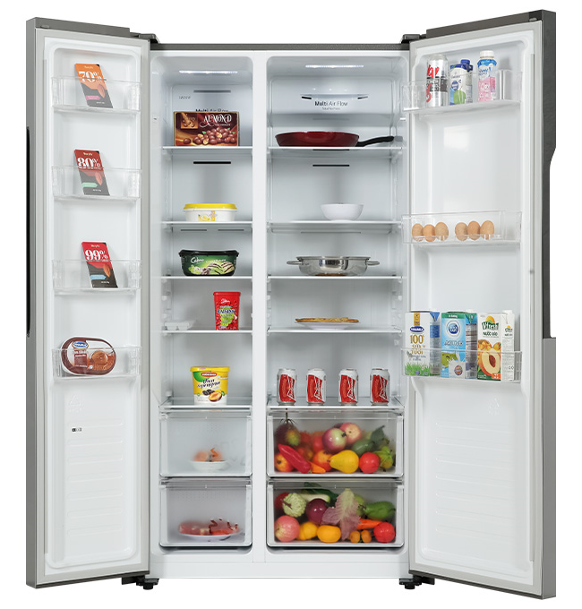 Tủ Lạnh LG Inverter 519 Lít GR-B256JDS - hàng chính hãng - chỉ giao HCM