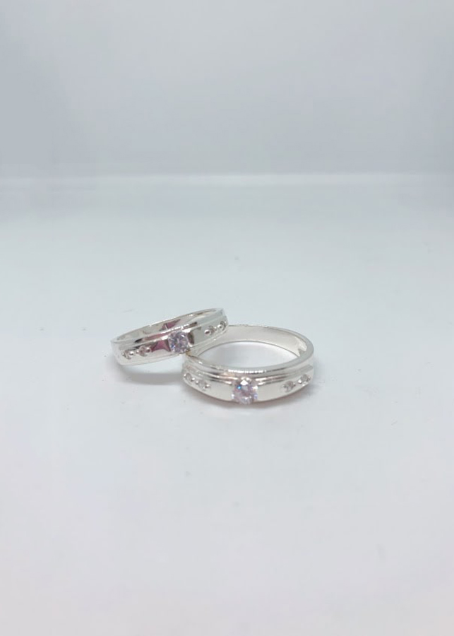 Nhẫn Đôi - Mẫu 21-NĐ0021-Cỡ Nhỏ
