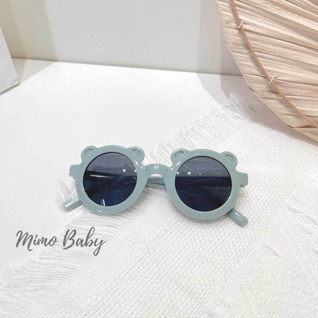 Kính râm hình gấu chống nắng UV400 cho bé K06 Mimo Baby