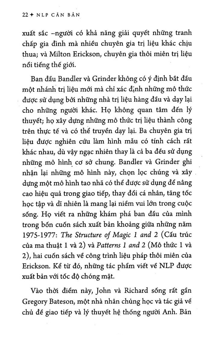 NLP Căn Bản (Tái Bản)
