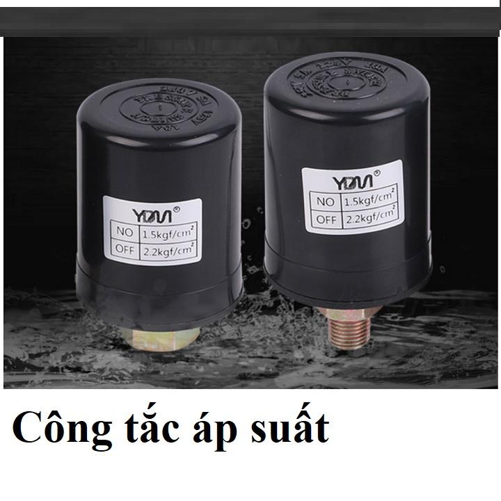 Rơ le công tắc áp suất máy bơm nước tự động 1.5 - 2.2 Kgf