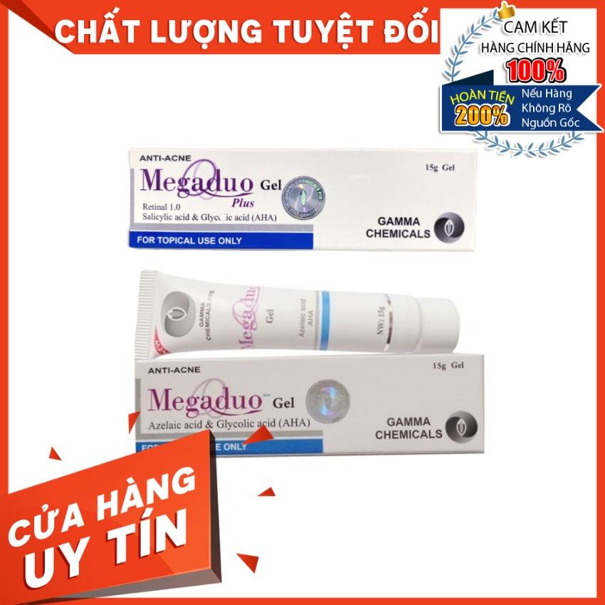 HÀNG CÔNG TY - Megaduo Gel, Gamma Chemicals Megaduo Plus Gel Giúp Giảm Mụn Trứng Cá, Mụn Ẩn Và Thâm, Dưỡng Da 15gram