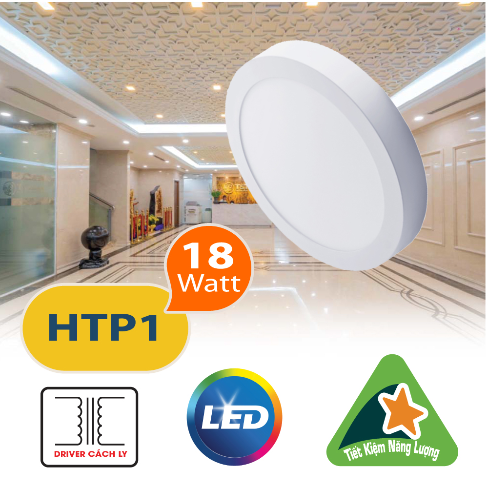 Đèn led ốp trần tròn 18W - 24W. Đèn Led One Dream siêu sáng, tiết kiệm điện năng.