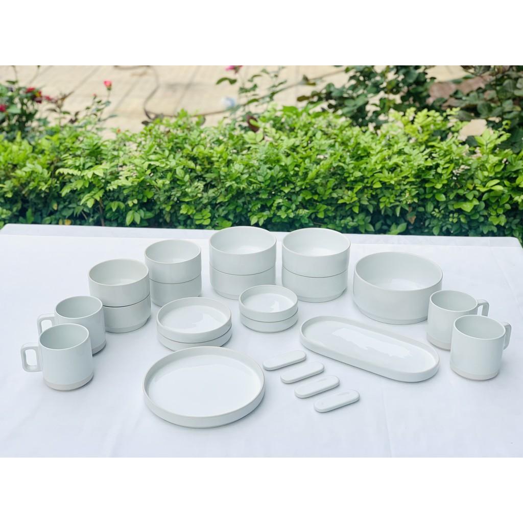 Bộ bát đĩa Olheum 4 người 25P - Erato -