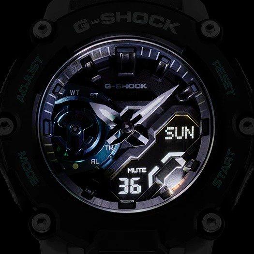 Đồng Hồ Nam Dây Nhựa Casio G-Shock GA-2200M-1ADR Chính Hãng - Lõi Carbon - GA-2200M-1A