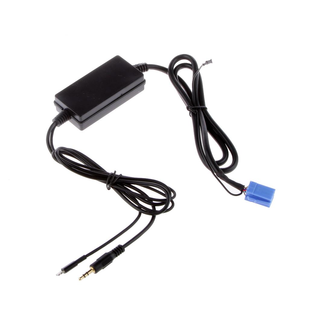 3.5mm Car Aux in Interface USB Cable MP3 Audio Adapter For Audi A2 A4 A8 VW