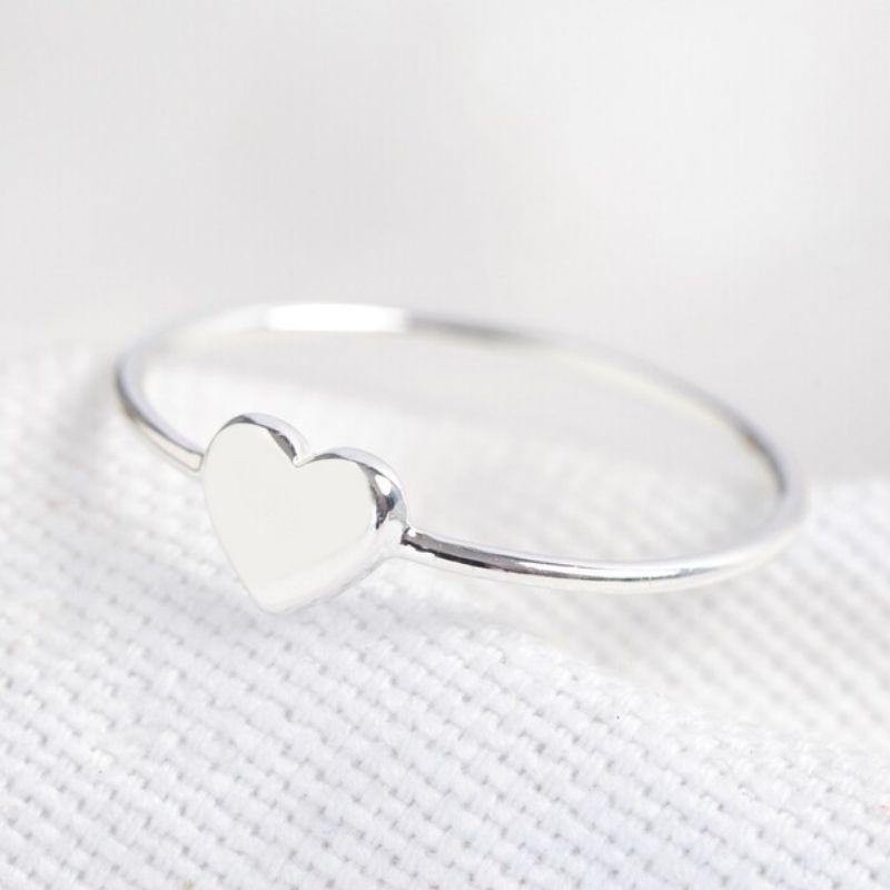 Nhẫn tim bạc ta 999 cao cấp YN JEWELRY
