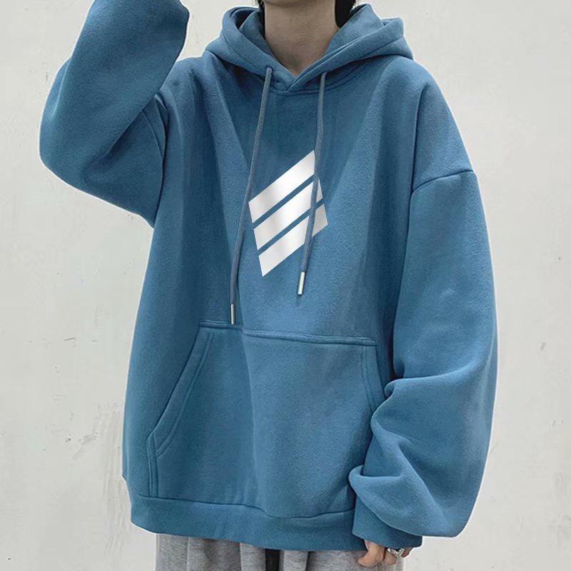 Áo Hoodie Tay Dài Dáng Rộng In Họa Tiết Thời Trang Thu Đông Cho Nam Và Nữ Size M-8XL