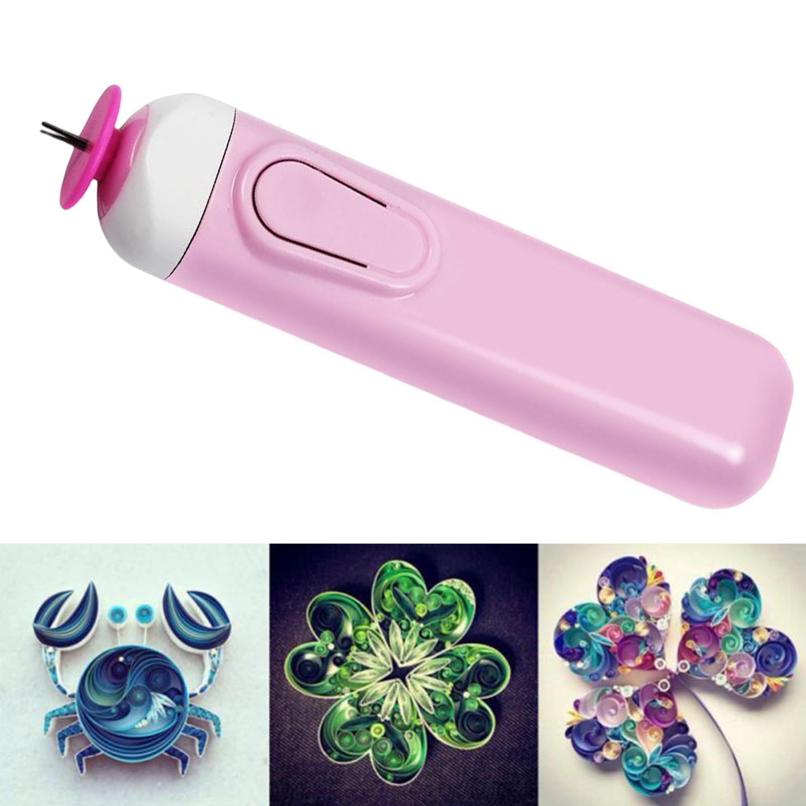 Electric Quilling Pen Slotted Tool for Origami Card Making Scrapbooking