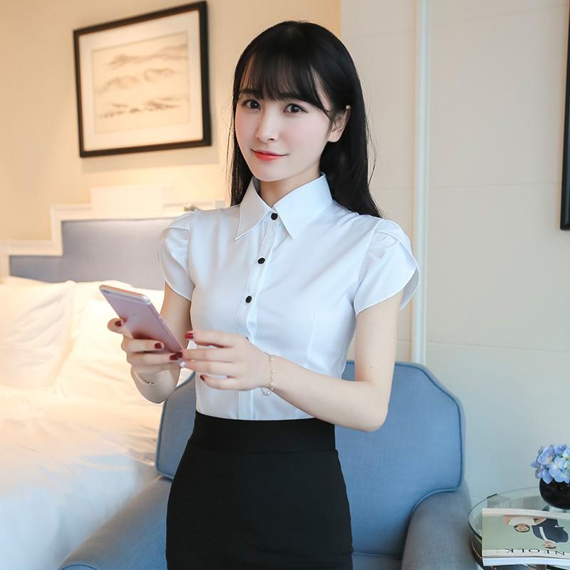 Áo sơ mi nữ công sở tay búp sen SB152