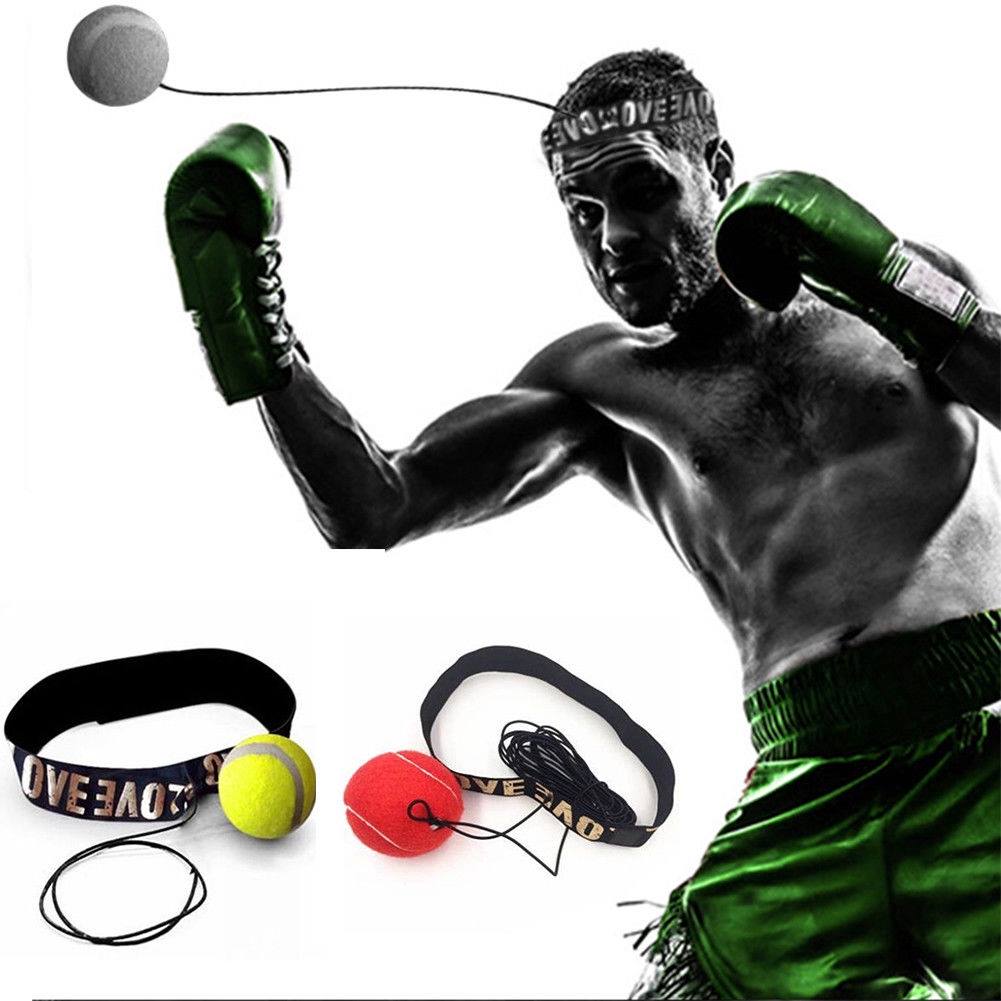 BOXING MAGIC BALL Bóng tập đấm phản xạ Boxing với dây buộc đầu