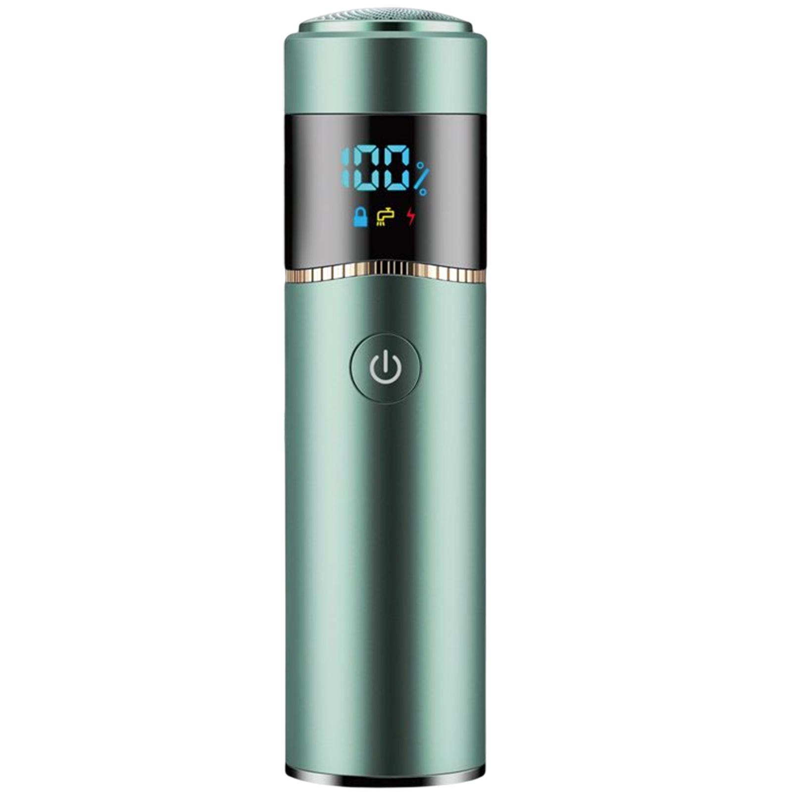 Mini Electric Shaver Waterproof for Men USB Charging LED Display