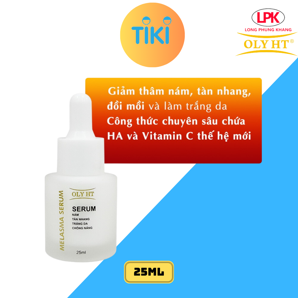 Serum Nám Tàn Nhang Trắng Da Chống Nắng OLY HT Chính Hãng 25ml