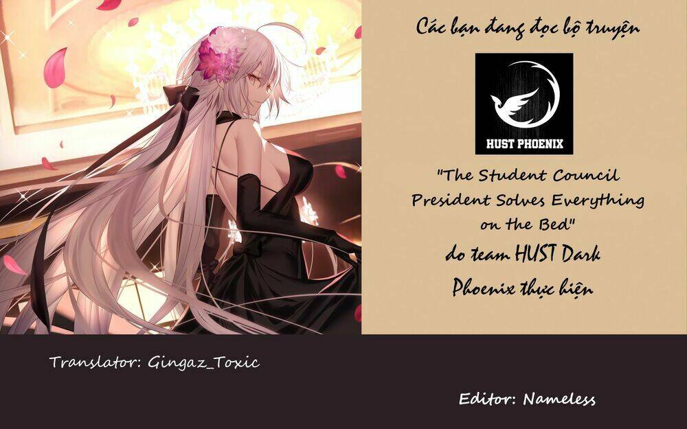 the student council president solves everything on the bed chapter 6.2 20