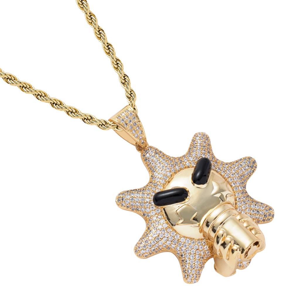 Mens  Hip Hop Rapper Exquisite Pendant Necklace