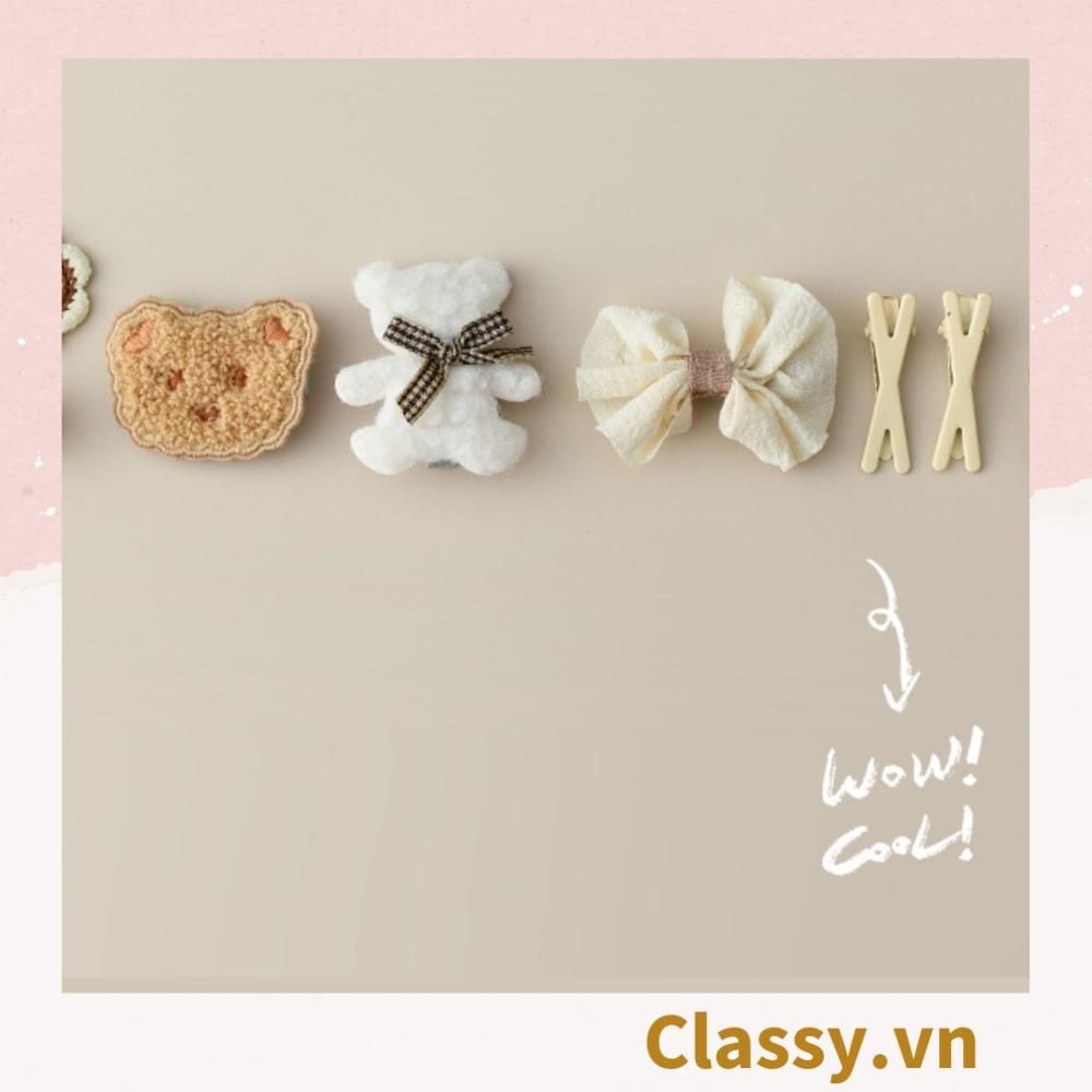 Classy Set kẹp tóc nhiều kiểu dễ thương phong cách hàn quốc PK316