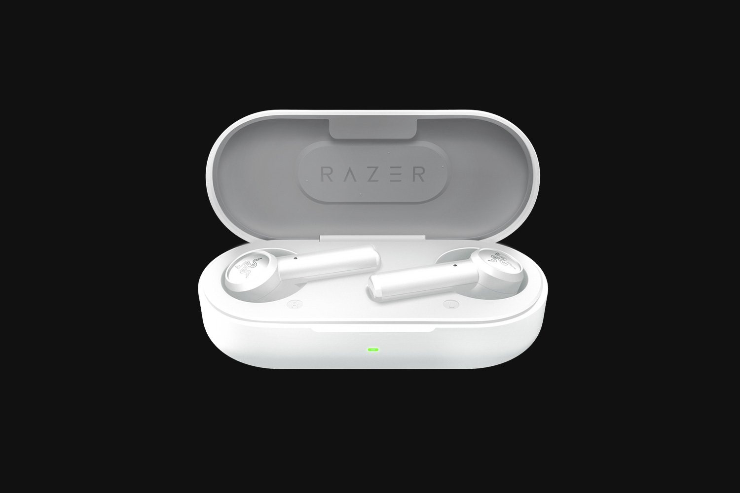 Tai Nghe Razer Hammerhead True Wireless Earbuds - Mercury  - Hàng Chính Hãng