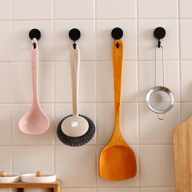 Sét 10 Móc Treo Đồ Dán Tường Không Cần Khoan Kiểu Dáng Bắc Âu