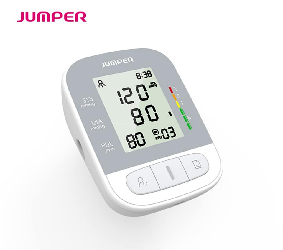 Máy đo huyết áp bắp tay Jumper JPD-HA210 (FDA Hoa Kỳ + Xuất USA)