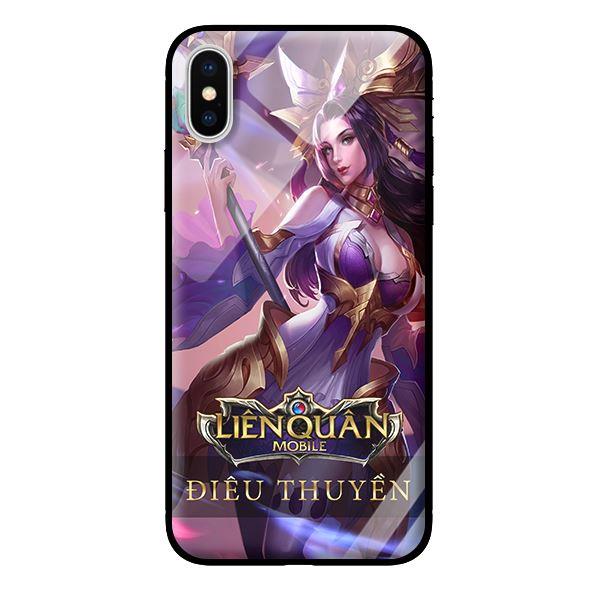 Ốp kính cường lực cho iPhone X Liên Quân ĐIÊU THUYỀN - Hàng chính hãng