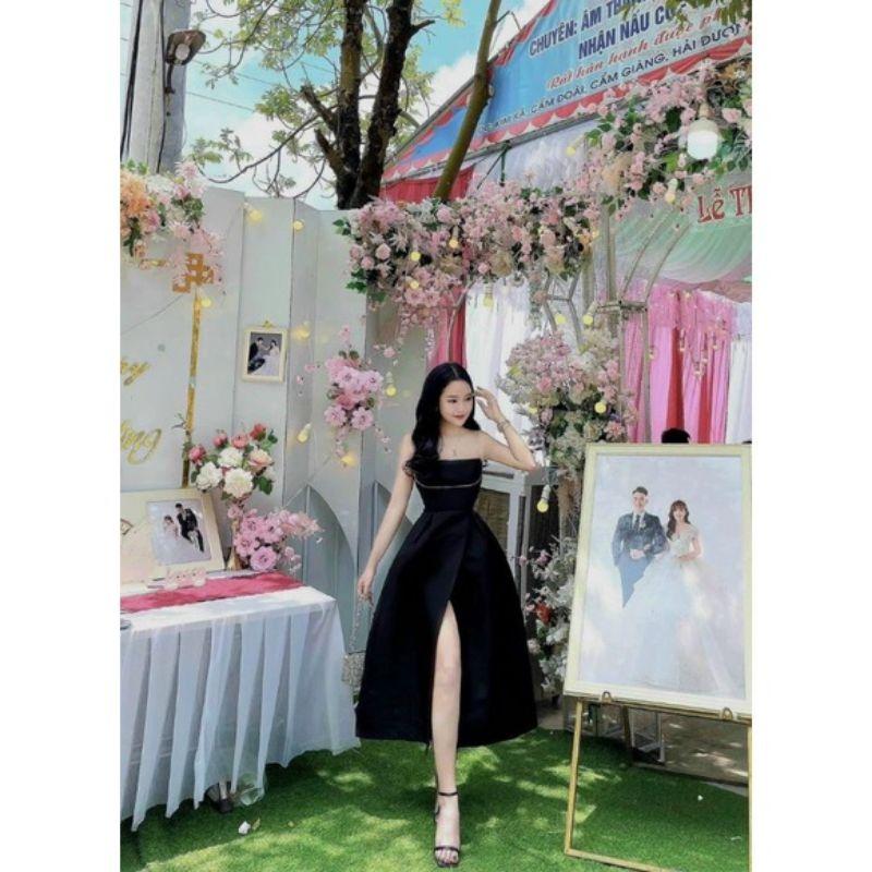 ĐẦM 2 DÂY CƯỜM TAPTA DỰ TIỆC