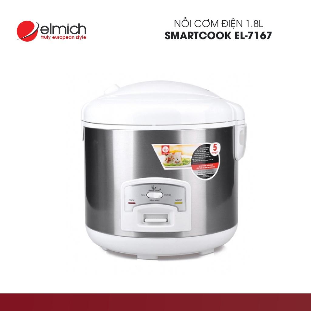 Nồi cơm điện Smartcook EL-7167 (1,8 Lít) - Hàng Chính Hãng