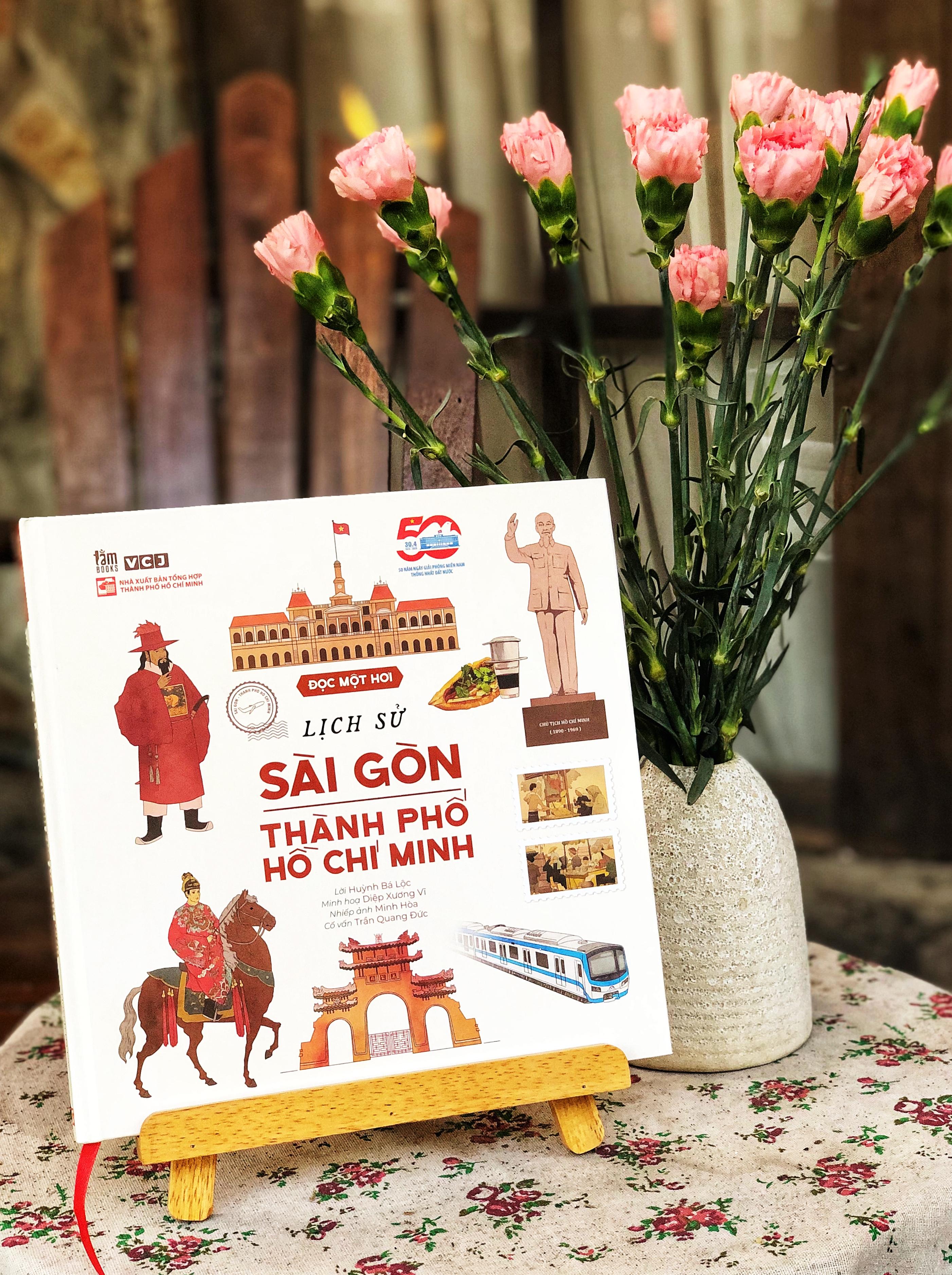 Sách - Đọc Một Hơi - Lịch Sử Sài Gòn-Thành Phố Hồ Chí Minh - Bìa Cứng